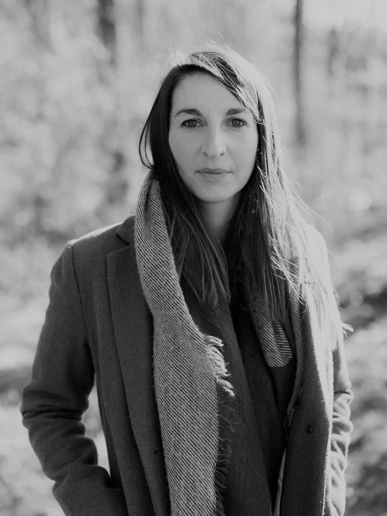 Black and white photo of Rebecca Smith